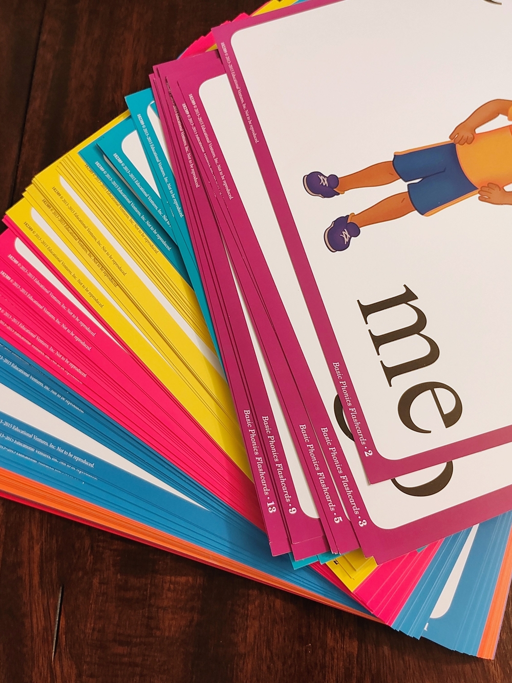 Basic Phonics Flashcards - Blue/Pink - Picture 4 of 7